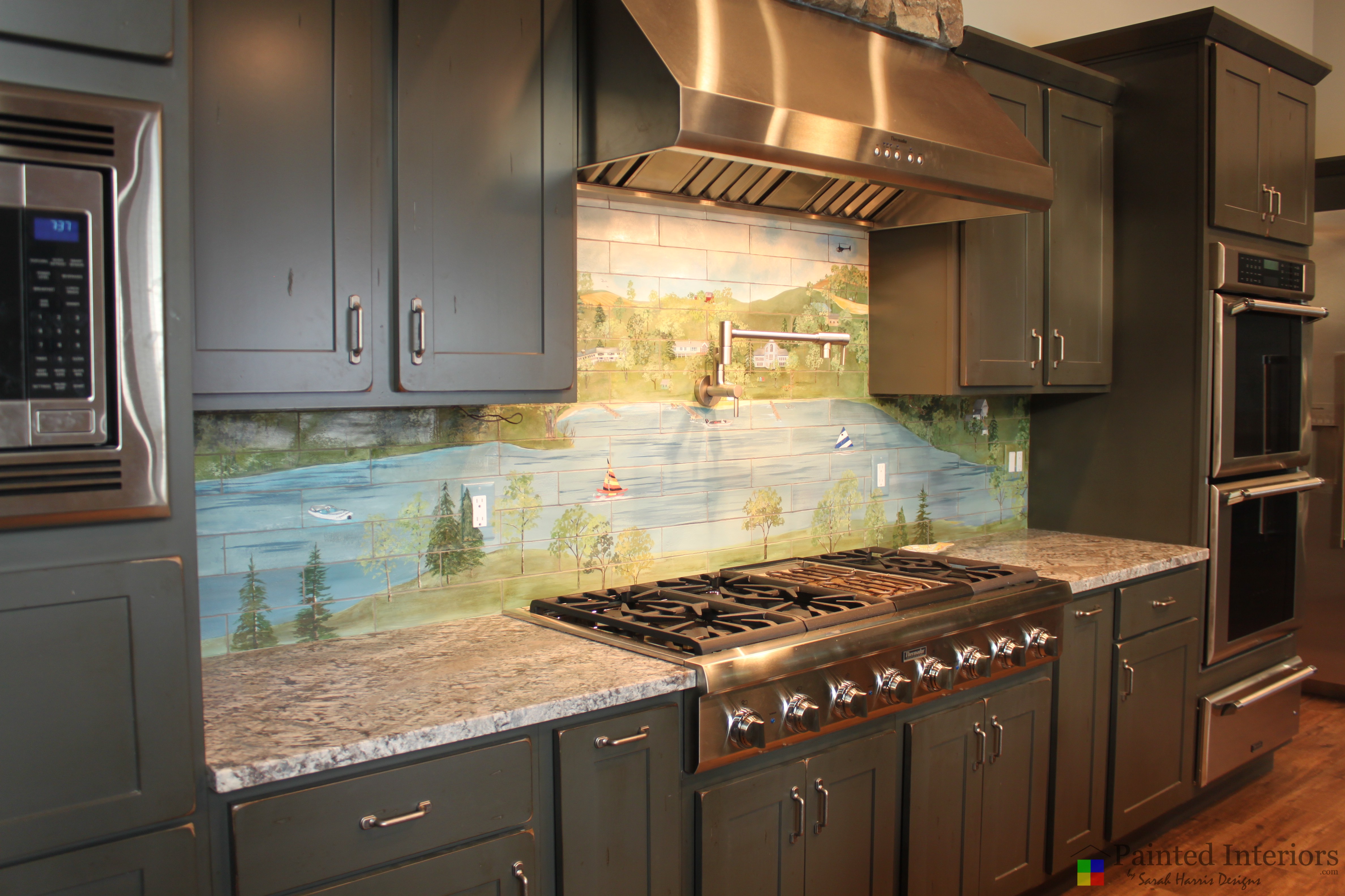 Example of Painted Kitchen